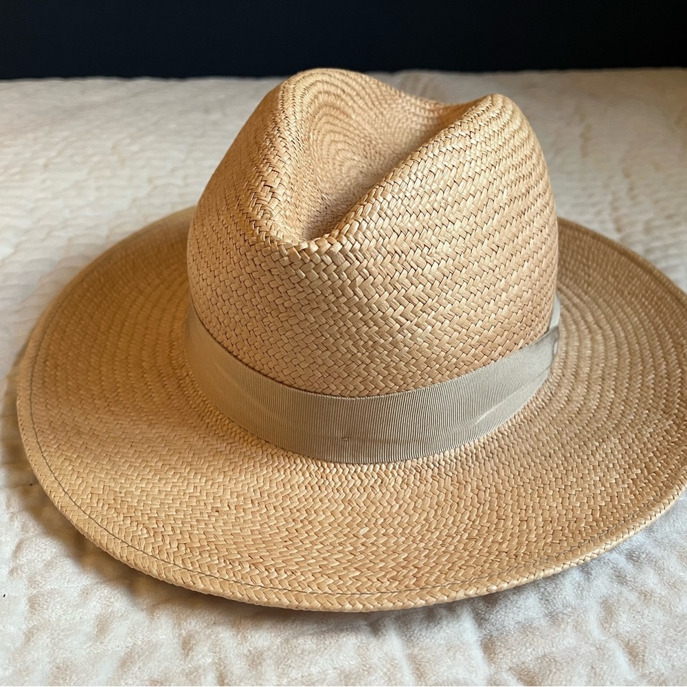 rag & bone Peach Straw Hat S/M
